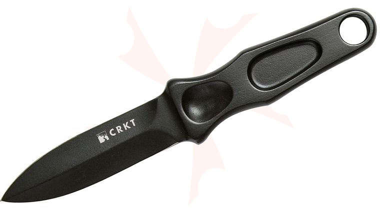 Columbia River 2020 AG Russell Sting Boot Knife 3.197 inch Double Edge Blade, Zytel Sheath