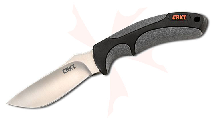 Columbia River 2044 Kommer Free Range Hunter Small Fixed 3.1 inch Clip Point Blade, Nylon Sheath