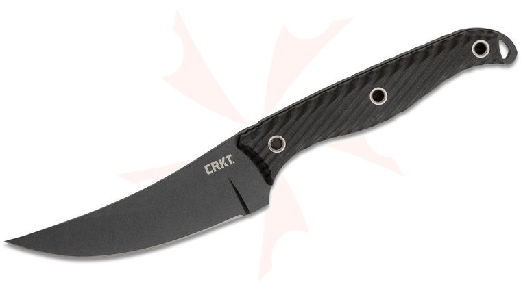 Columbia River CRKT 2709 Clever Girl Fixed 4.6 inch SK5 Black Blade, G10 Handles, Thermoplastic Sheath