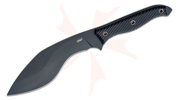 Columbia River CRKT 2710 Clever Girl Kukri Machete 7.75 inch SK5 Black Blade, G10 Handles, Thermoplastic Sheath