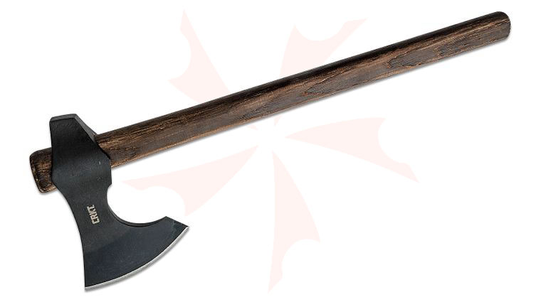 Columbia River CRKT 2736 RMJ Berserker Bearded Viking Axe, 19 inch Overall, No Sheath