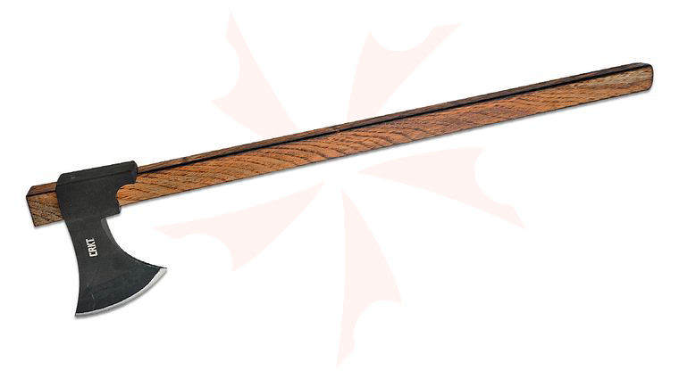 Columbia River CRKT 2747 Elmer Roush Cimbri Axe 26 inch Overall, Tennessee Hickory Handle, No Sheath