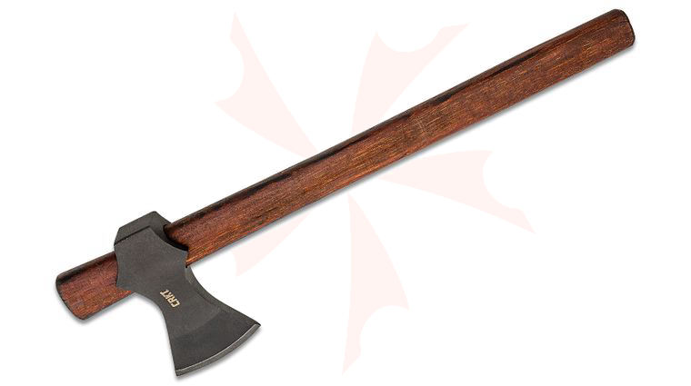 Columbia River CRKT 2749 Elmer Roush Freya Axe, Tennessee Hickory Wood Handle, 19 inch Overall, No Sheath