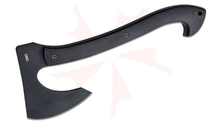 Columbia River CRKT 2917 James Williams Skeggox Axe, Black GRN Handle, 13 inch Overall, Thermoplastic Sheath