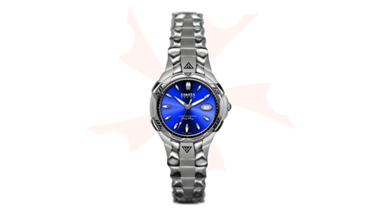 Dakota Watch Company Spider Ladies, Blue Dial, Stainless Steel