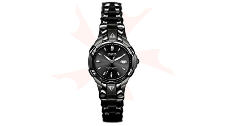 Dakota Watch Company Spider-Calendar, Black Dial, Black Ion