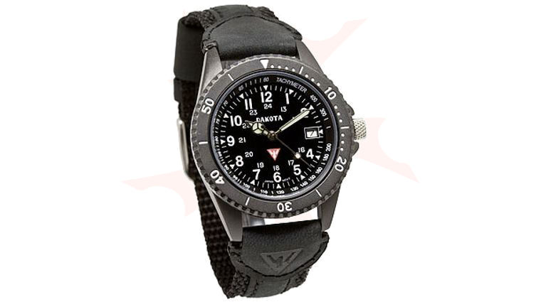 Dakota Watch Company Mens Dakota ION Watch (Black)