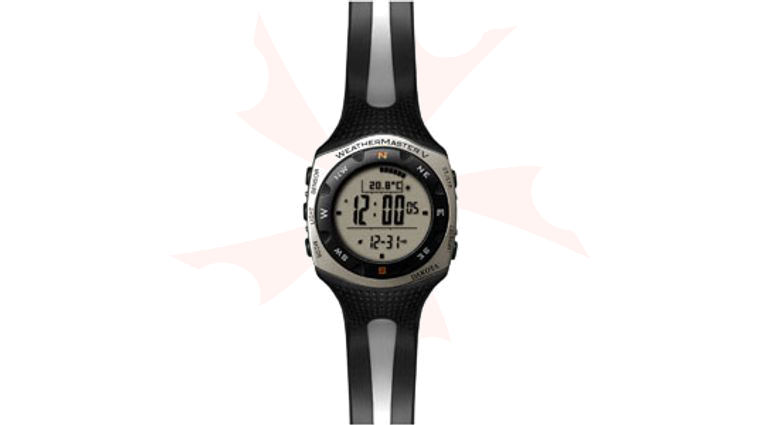 Dakota Watch Company Weathermaster V, Digital Dial, Black & Gray PU ...