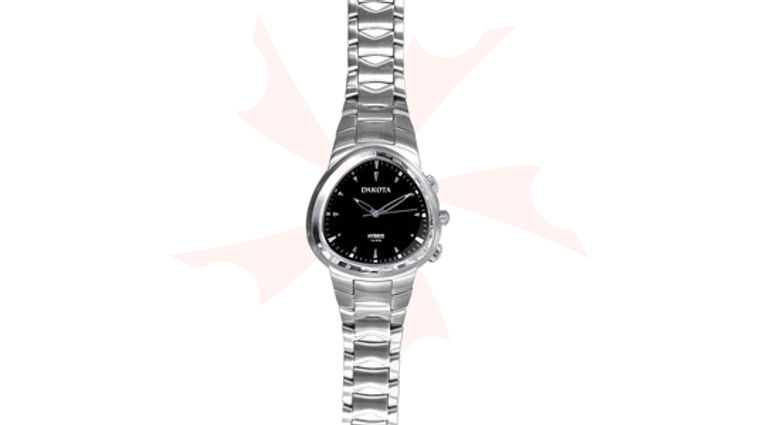 Dakota Watch Company Hybrid-Trinity, Black Dial, Stainless Steel