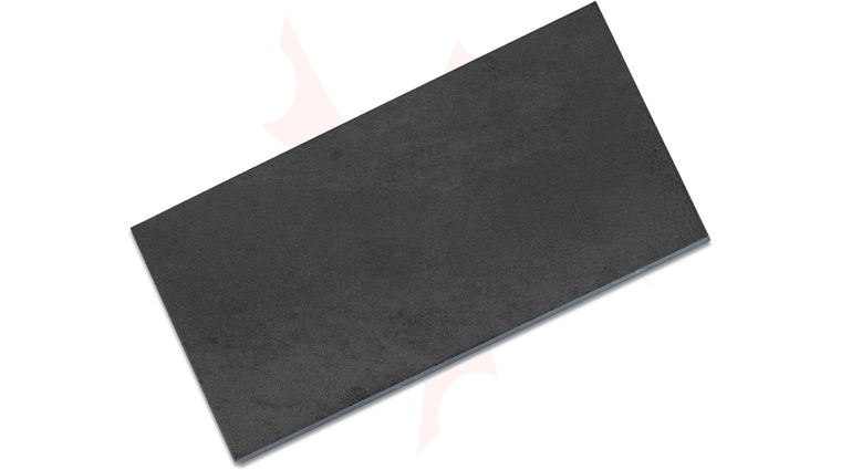 Dan's Whetstone Wide 6 inch Black Hard Arkansas Ultra Fine Novaculite Bench Stone Box (6 inch x 3 inch x 1/2 inch)