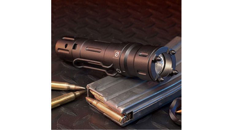 Dark Ops Hellfighter Flashlight X-15 Tactical 6V w/Glass Breaker
