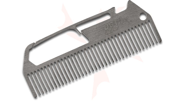 DGT Gear Titanium Comb-Biner One-Piece Multi-Tool, Satin