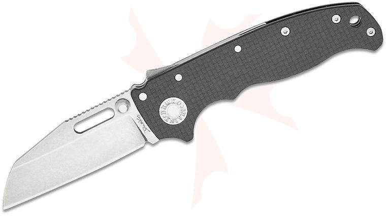 Andrew Demko AD20.5 Shark Lock Folding Knife 3 inch CPM-20CV Shark Foot Blade, Carbon Fiber Handles
