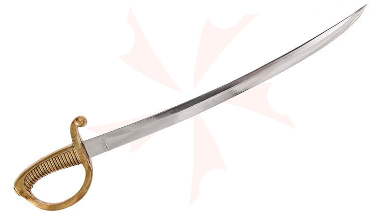 Denix Briquet Sabre Letter Opener with Scabbard