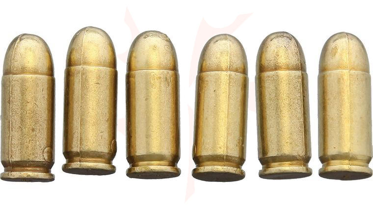 Denix Replica .45 Auto Bullets, Set of 6
