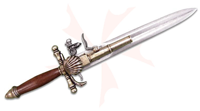 Denix Reproduction 18th Century French Dagger-Pistol