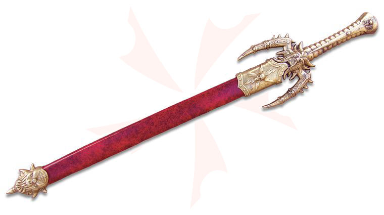 Denix Fantasy Sword Letter Opener with Scabbard