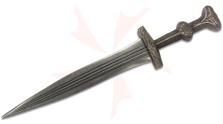 Denix Reproduction Roman Dagger with Scabbard, 1st Century B.C.