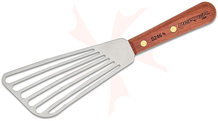 Dexter Traditional Slotted Fish Turner Rosewood Handle, 11.25 inch Overall Length