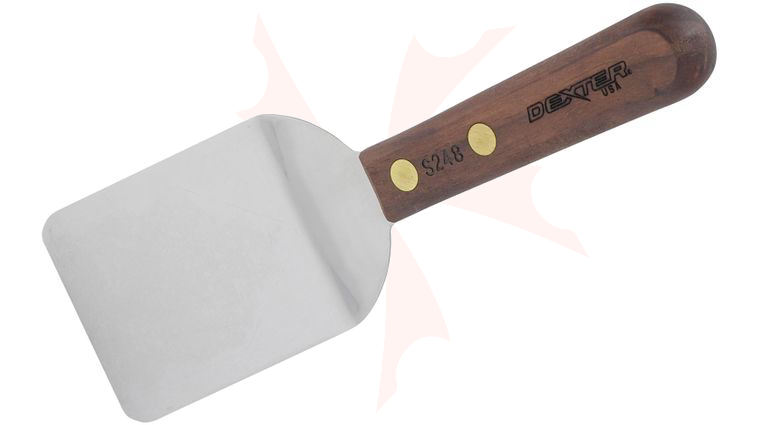 Dexter Mini Turner Walnut Handle 7-1/2 inch Overall Length Spatula, Made in the USA