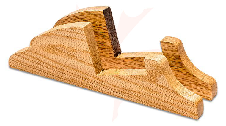 S&D Enterprises Display Case Feet - Oak Wood For 2.875 inch Case