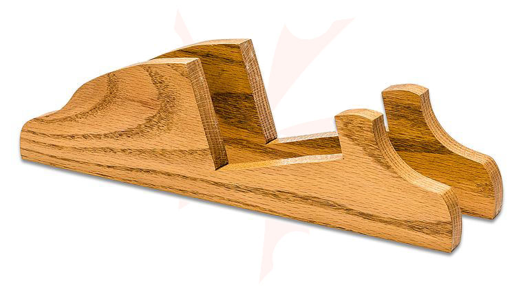 S&D Enterprises Display Case Feet - Oak Wood For 3.875 inch Case