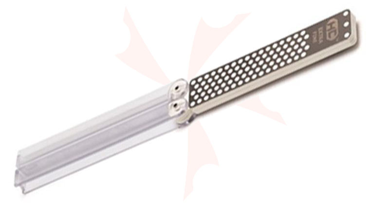 DMT FWMEF-H Double Sided Diafold Sharpener, Extra-Fine/Fine Hardcoat Surface