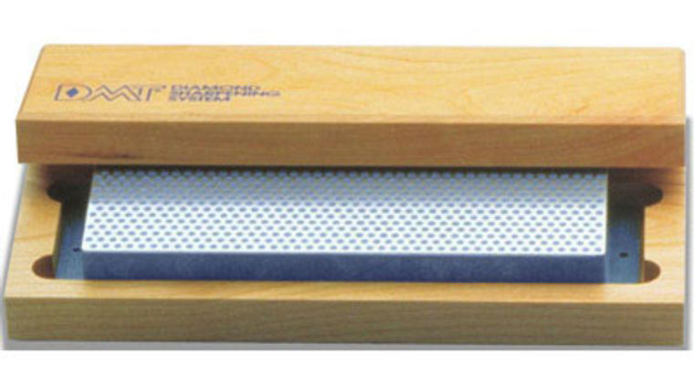 DMT W8C 8 inch Diamond Whetstone, Coarse with Hardwood Box