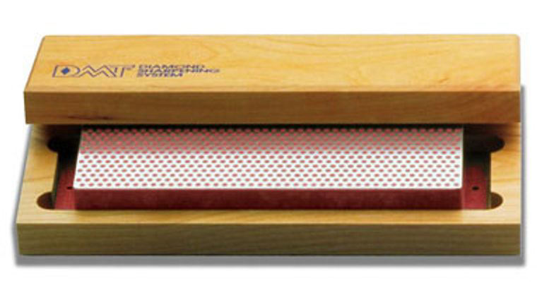 DMT W8F 8 inch Diamond Whetstone, Fine with Hardwood Box