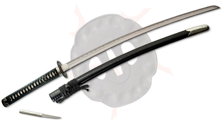 CAS Iberia Dragon King SD35050 Ogami Itto (Lone Wolf and Cub) Katana, 41 inch Overall with Kazuka Knife