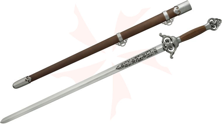 CAS Iberia Dragon King SD15030 Kung Fu Jian Sword 28.5 inch Blade