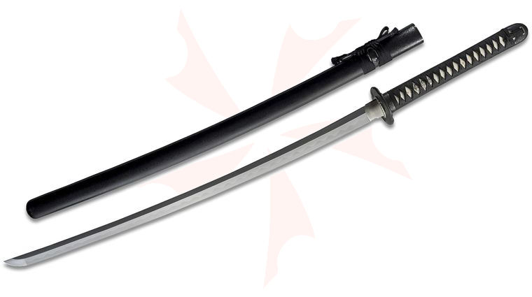 CAS Iberia Dragon King SD35110 Hana Katana 27.5 inch Blade, Cord Wrapped Handle