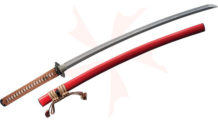 CAS Iberia Dragon King SD35240 Tenka Fubu Katana 28.5 inch T10 Blade, Cord Wrapped Handle