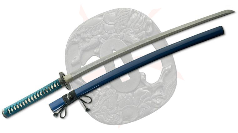 CAS Iberia Dragon King SD35350 War Horse Katana Forged Steel Blade, 40.5 inch Overall