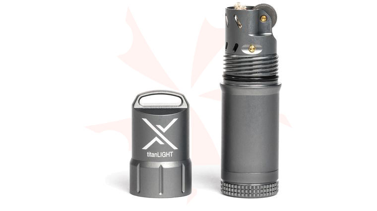 Exotac 5500 titanLIGHT Refillable Lighter, Waterproof, Gunmetal
