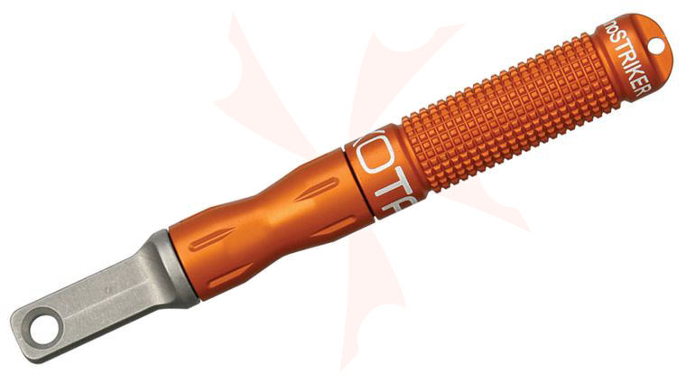 Exotac 3100 nanoStriker XL Ultra-Portable Fire Starter, Orange