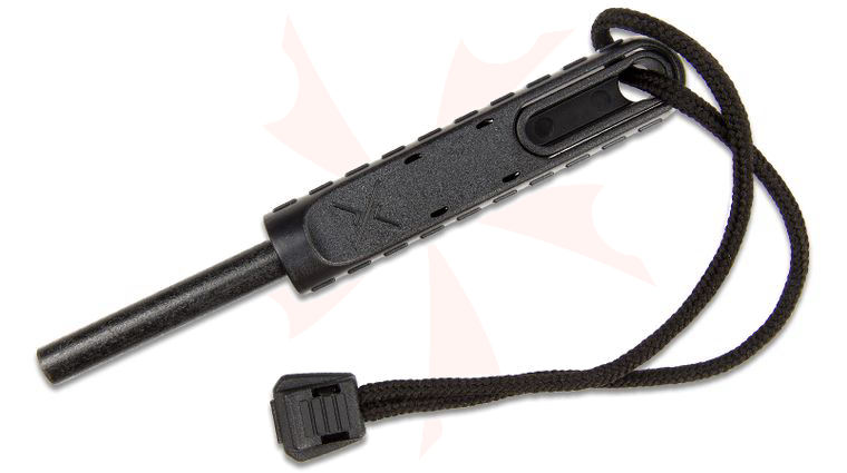 Exotac 1620 polySTRIKER XL Ultra-Portable Fire Starter, Black