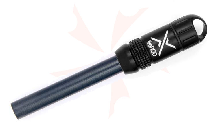 Exotac 2005 fireROD V2 Ultra-Portable Fire Starter, Black