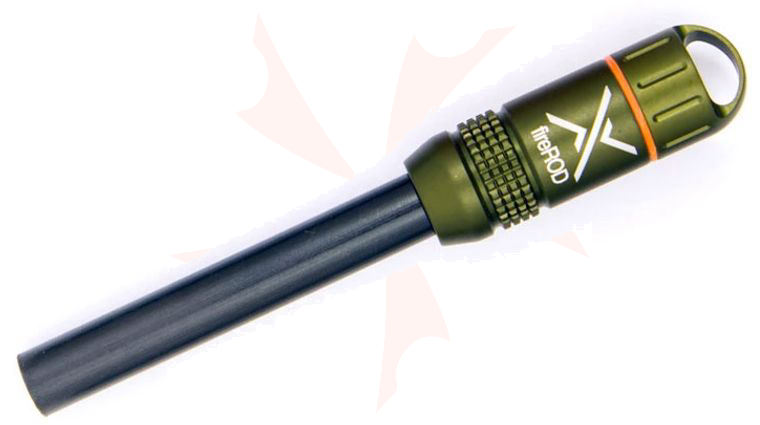 Exotac 2005 fireROD V2 Ultra-Portable Fire Starter, OD Green
