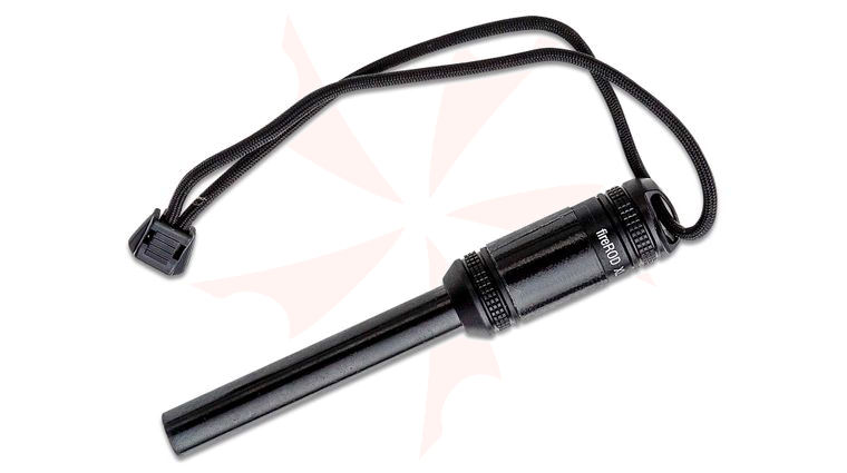 Exotac 2030 fireROD XL Ultra-Portable Fire Starter, Black