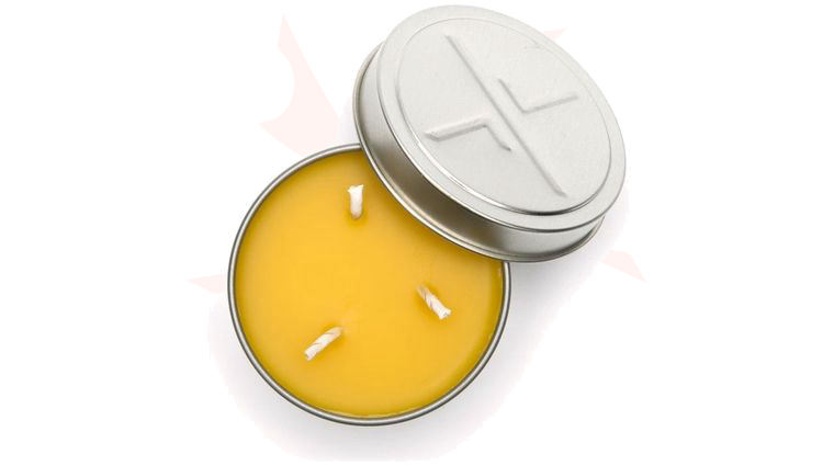 Exotac 2120 Large candleTin Beeswax Survival Candle, Hot Burn 