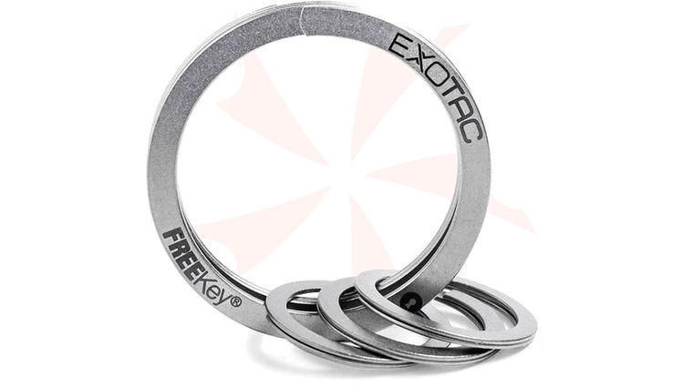 Exotac 2845 FREEKey Slim Keyring Management System