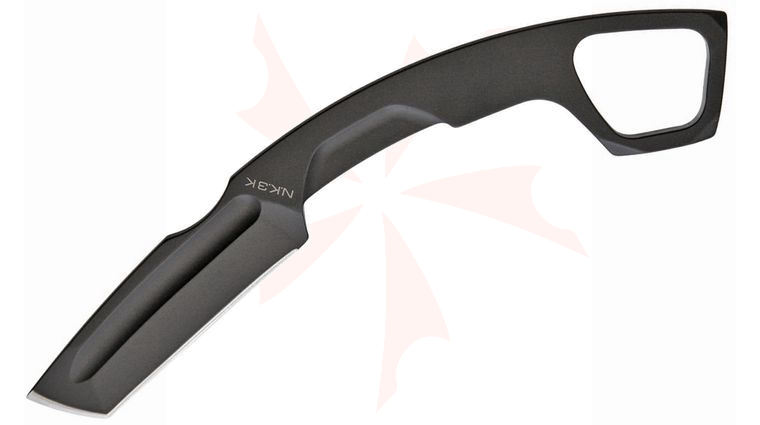 Extrema Ratio NK3 K Karambit-Style Neck Knife 2.75 inch Tanto Blade, Matte Black, Kydex Sheath