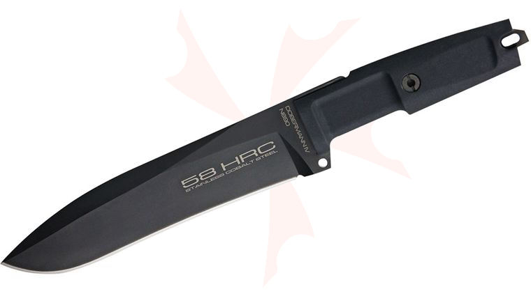 Extrema Ratio Dobermann IV Tactical 7.25 inch Black Blade, Forprene Handles