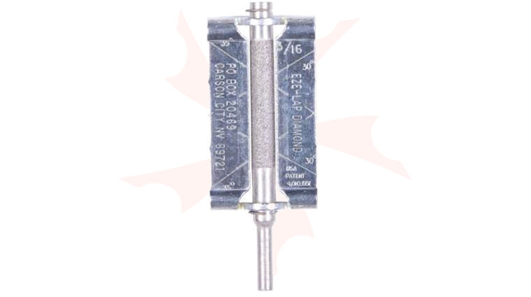 EZE-LAP 3/16 inch Chainsaw File with Precision Guide