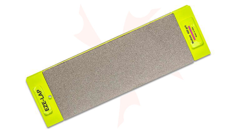 EZE-LAP 3 inch x 8 inch Double Sided Stone, Medium Grit (400) / Coarse Grit (250)