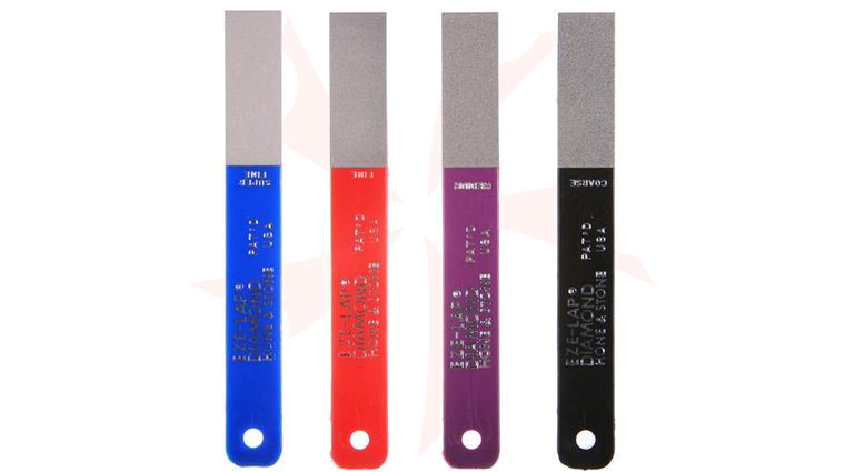 EZE-Lap Diamond Hone and Stone 4 Piece Sharpener Set