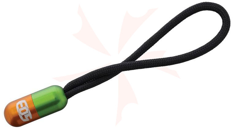 EOS Green/Orange Aluminum Pill Bead