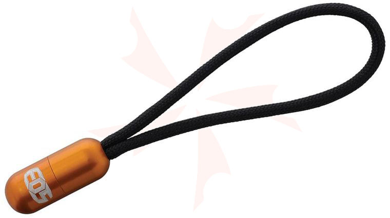 EOS Orange Aluminum Pill Bead