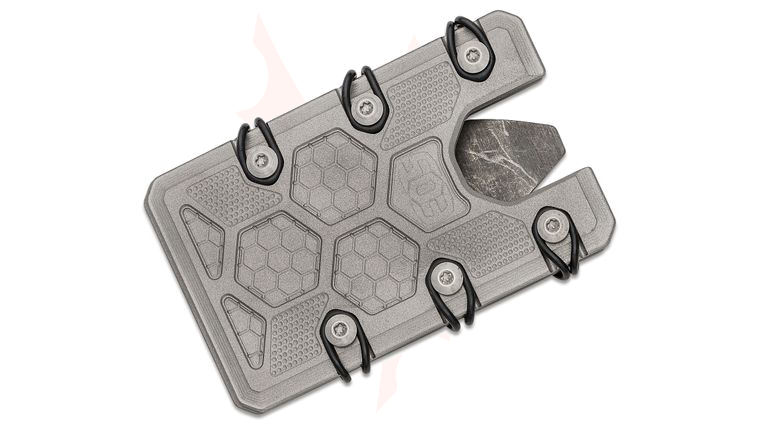 EOS Titanium 2.5 Wallet, Bead Blasted